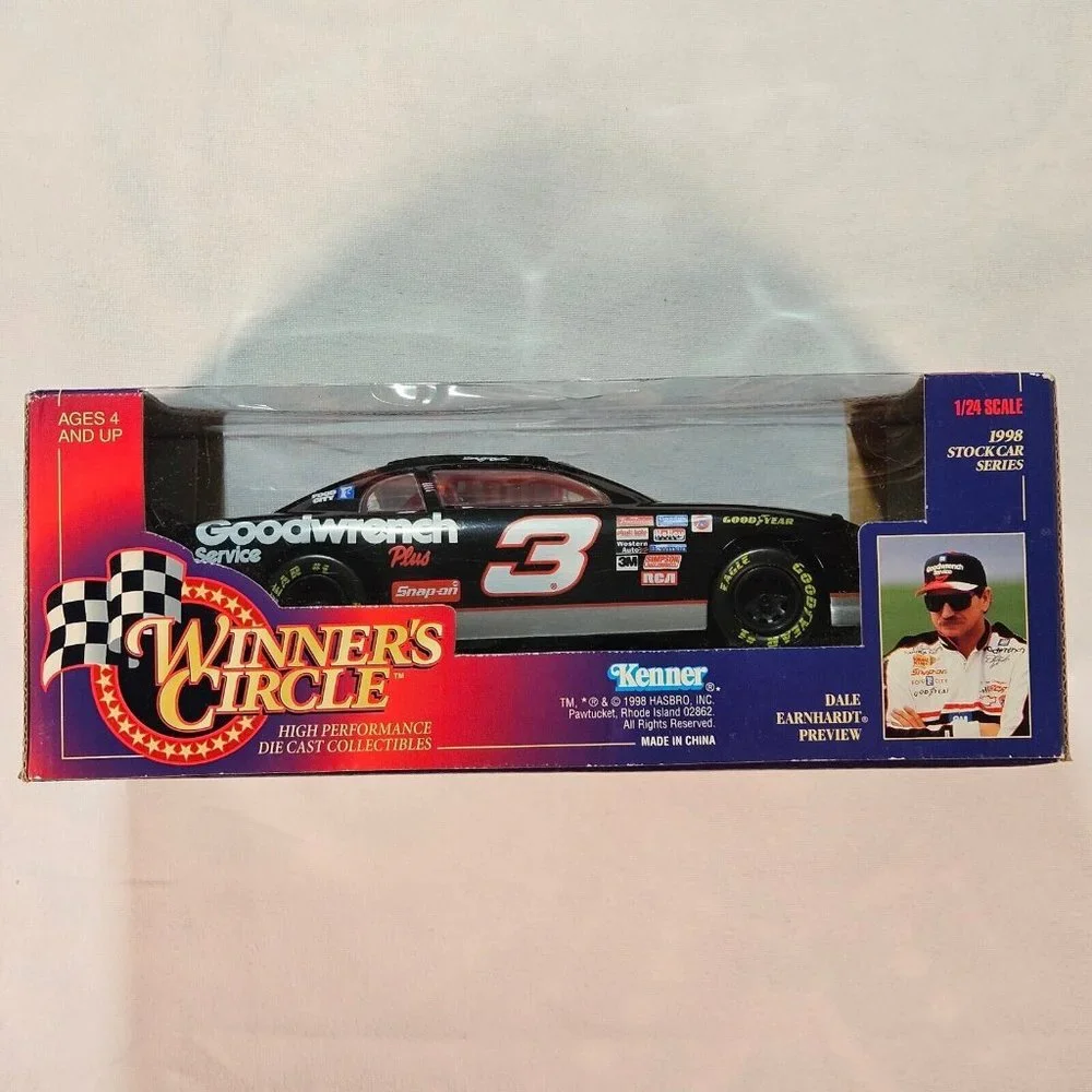 Dale Earnhardt #3 Goodwrench GM Parts‎ Winner's Circle 1998 Stock Car 1:24 NIB